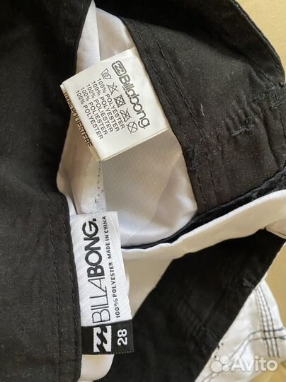 Billabong шорты новые