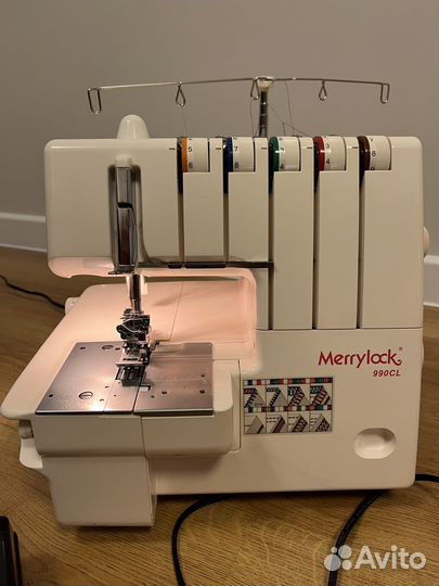 Оверлок merrylock 990cl