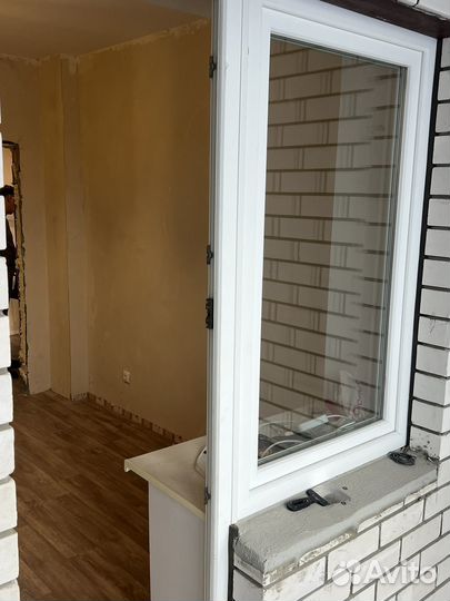 Балконная дверь с окном бу