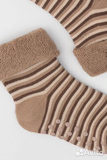 Носки теплые махровые со стоперами Crockid К (14)