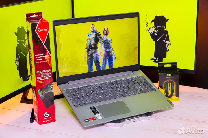 Рабочий ультрабук Lenovo / AMD Ryzen 5 / 512 GB