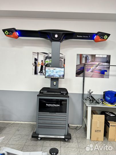 Стенд сход-развал 3D Техно Вектор 7 PRO P 7204 TAM