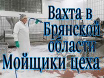 Мойщик(ца) на мясокомбинат Вахта в Брянской област