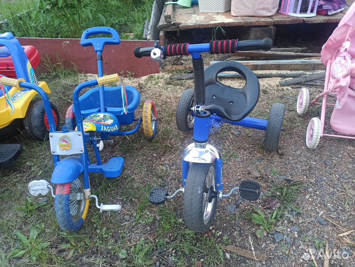 Детский трехколесный велосипед