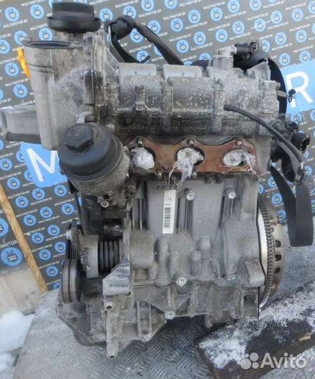 Двигатель skoda fabia 2007-2014 bzg 1,2 i Бензин