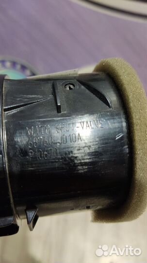 Дефлектор Воздуховод печки Nissan qashqai J10 Лев