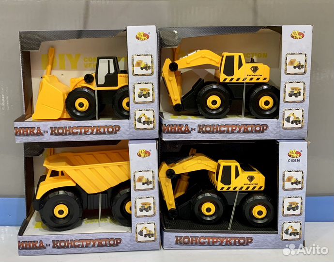 Игрушка машина-конструктор с отверткой от ABtoys
