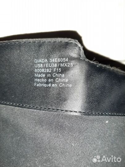 Calvin klein сапоги 39