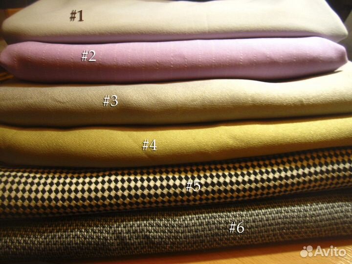 Ткани - отрезы СССР, цены - в объявлении