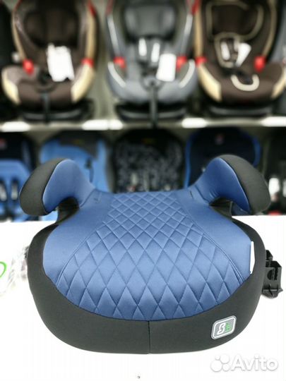 Бустер 22-36кг изофикс Smart trevel blue premium