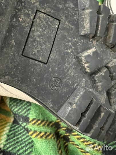 Ботинки кожа