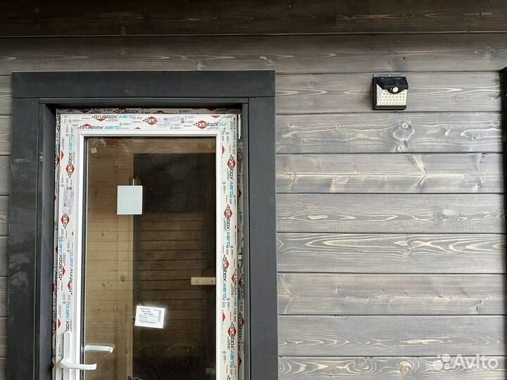 Баня бочка квадро под ключ