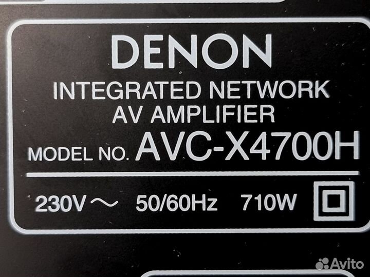 Denon AVC-X4700Н Премиальный AV-Ресивер 9.2