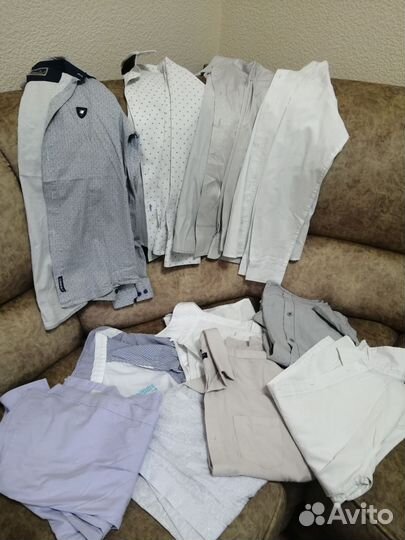 Рубашки на мальчика 146 152, пакет