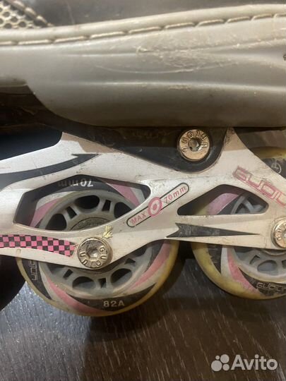 Роликовые коньки детские раздвижные