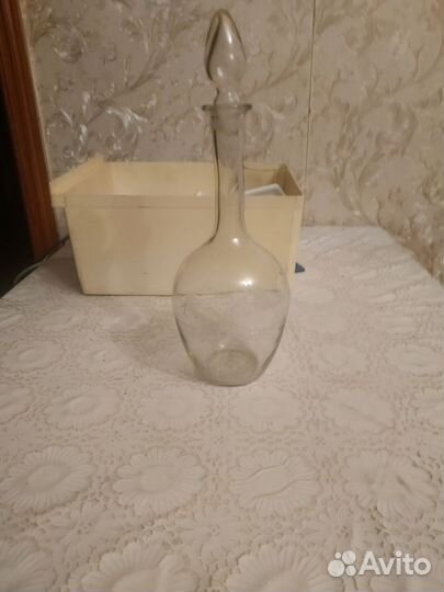 Графин, рюмки СССР