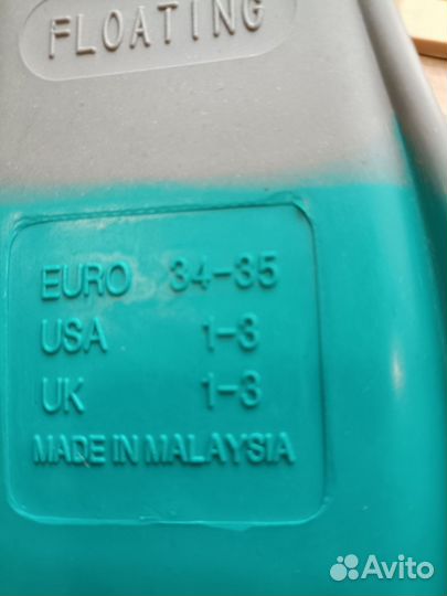 Ласты 34,35,36,37,38,39
