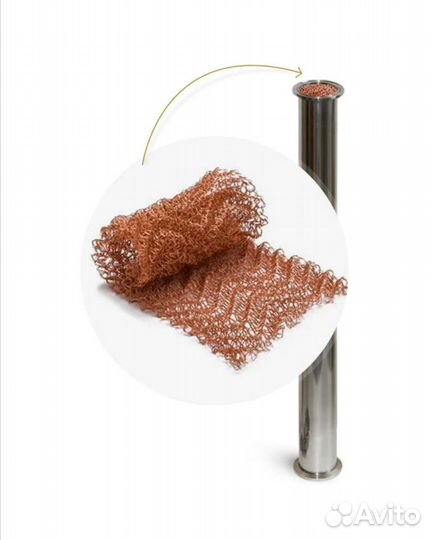 Рпн насадка Панченкова из меди и нержавейки