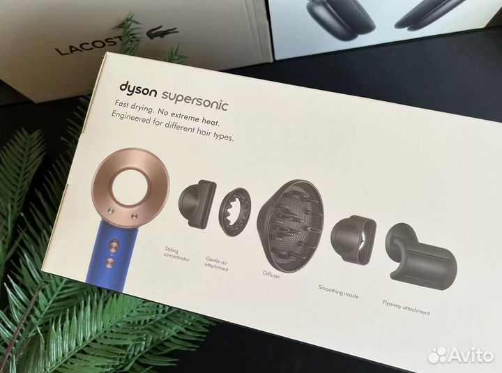 Фен Dyson HD08 с футляром / новый, гарантия