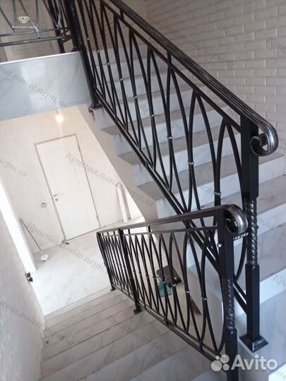 Перила для лестниц / Перила в стиле лофт