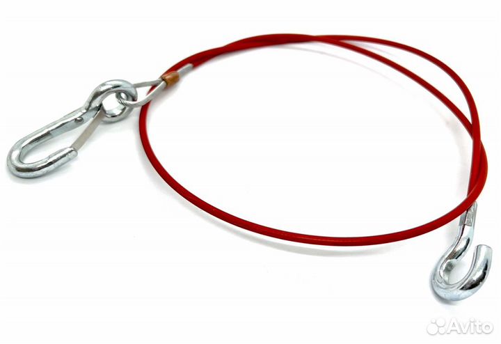 Аварийный трос тормоза наката прицепа с крюком AL