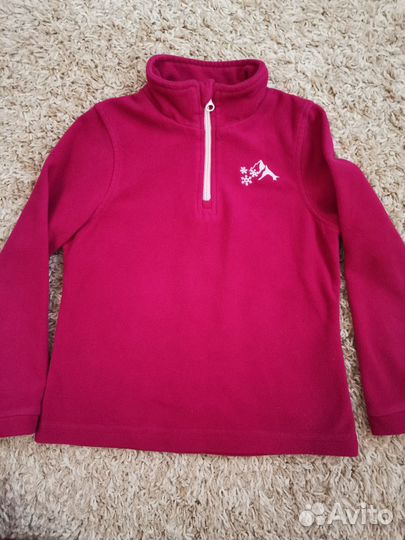 Флиc. и х\б кофты Crivit, Old Navy,нм р.122-140