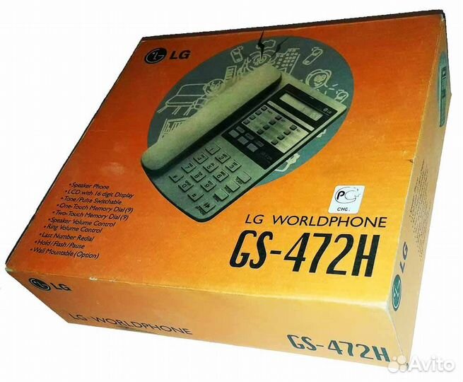 Телефон стационарный LG GS-472H