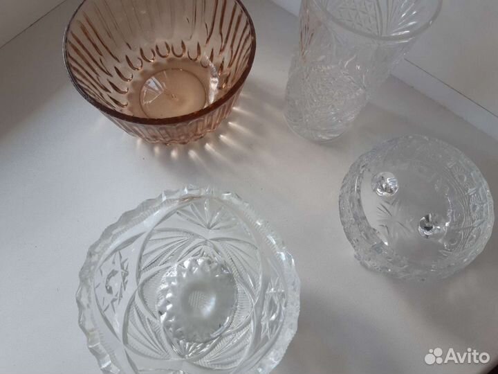 Маленькие вазочки конфетницы салатники СССР