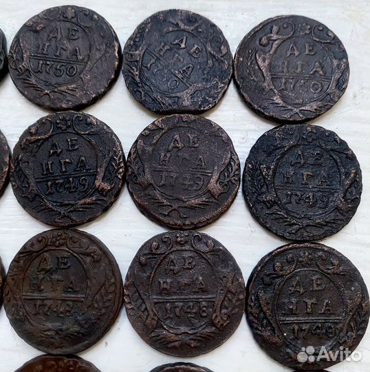 Деньга поштучно