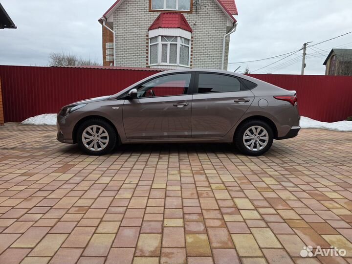 Hyundai Solaris 1.6 AT, 2021, 76 500 км