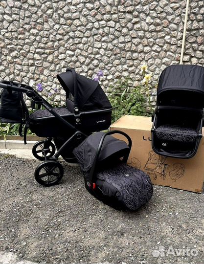 Коляска Luxmom 92 2в1 и 3в1 с гарантией