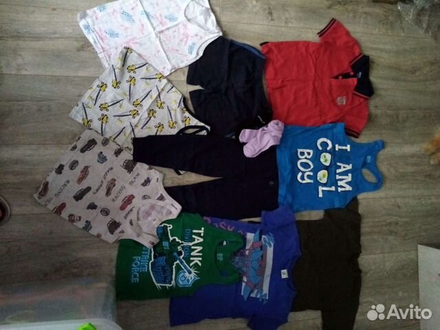 Детские вещи на ребёнка 2-4 годика