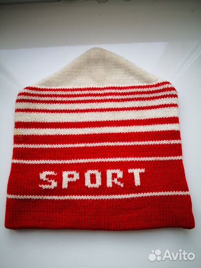 Шапка Спорт петушок Ретро Винтаж 80-ых