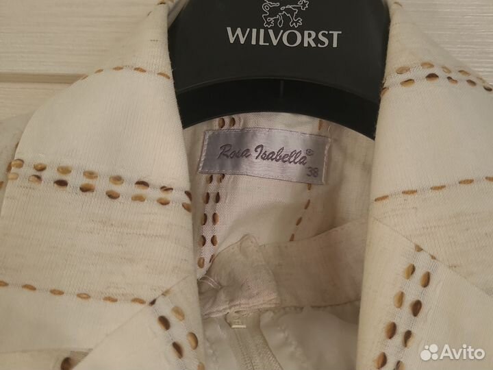 Льняной Костюм женский размер S