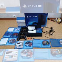 Sony playstation 4 pro 1tb 4 геймпада 6 дисков