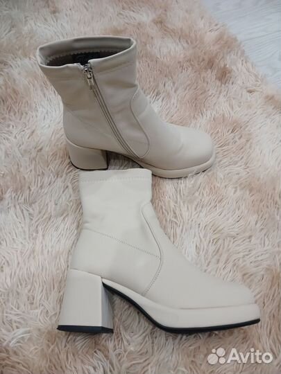 Ботильоны весенние на каблуке 38