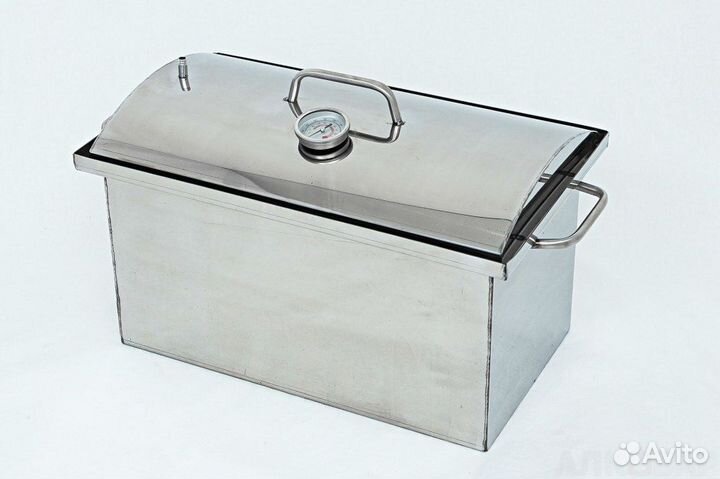 Коптильня с гидрозатвором, нерж. сталь