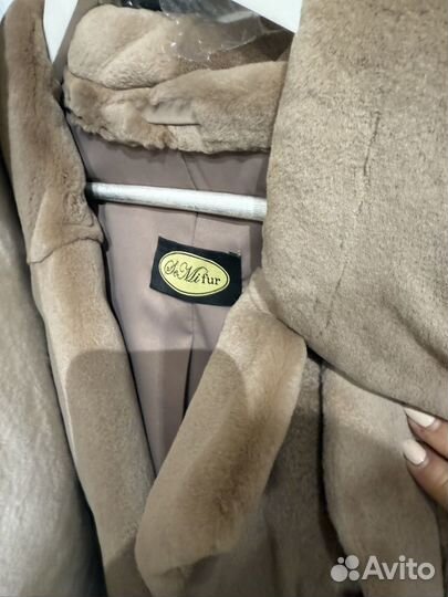 Шуба из стриженной норки