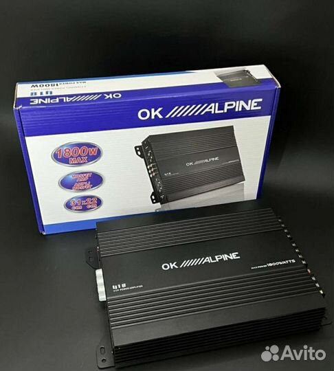 Усилитель alpine