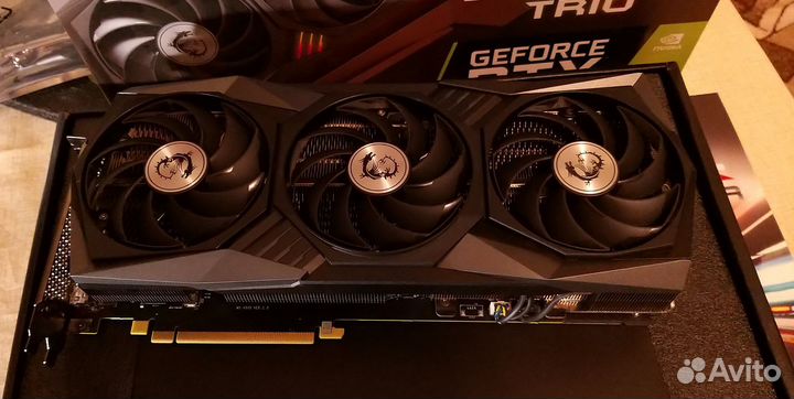 MSI GeForce RTX 3070 Ti gaming X trio 8G