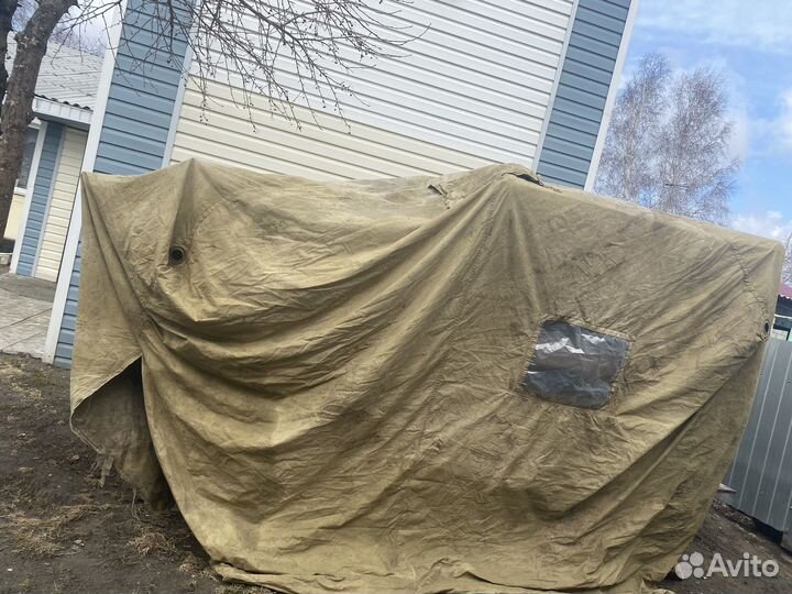 Палатка армейская бу