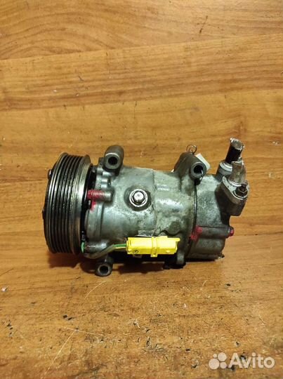 Компрессор кондиционера Пежо 307 Ситроен Берлинго