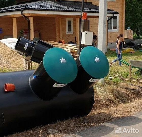 Био Септик Под ключ / Монтаж Септика с Гарантией ST-63066