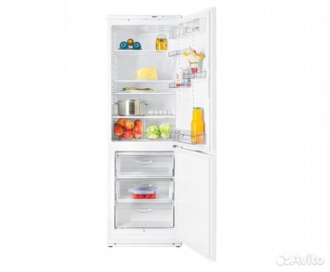 Холодильник атлант хм 6021-031,186см, белый