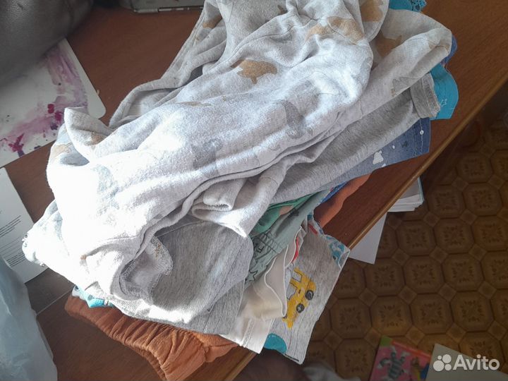 Детские вещи на мальчика пакетом