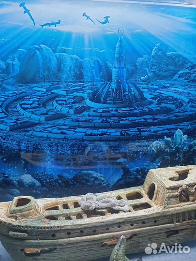 Аквариум панорамный с тумбой