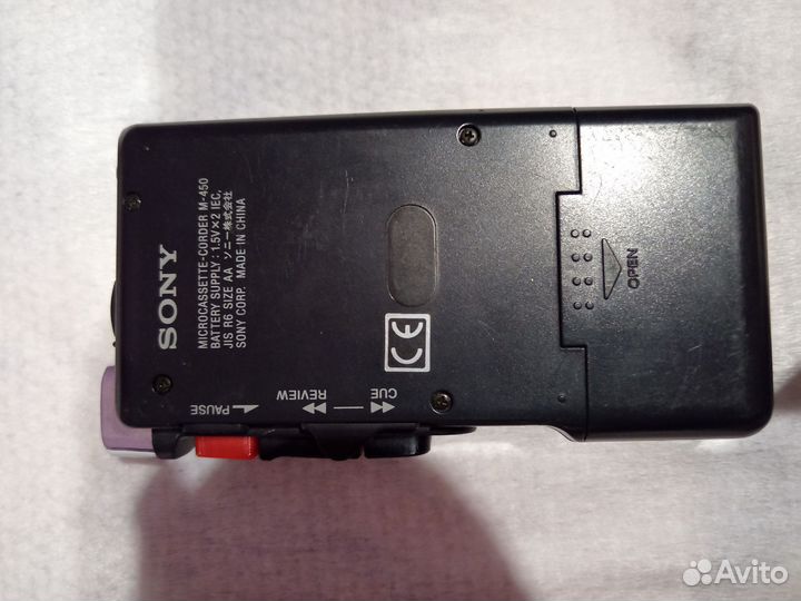 Кассетный диктофон sony