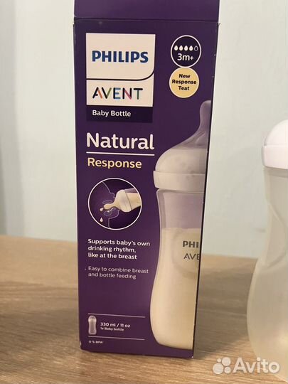 Бутылочки Avent natural и anti-colic