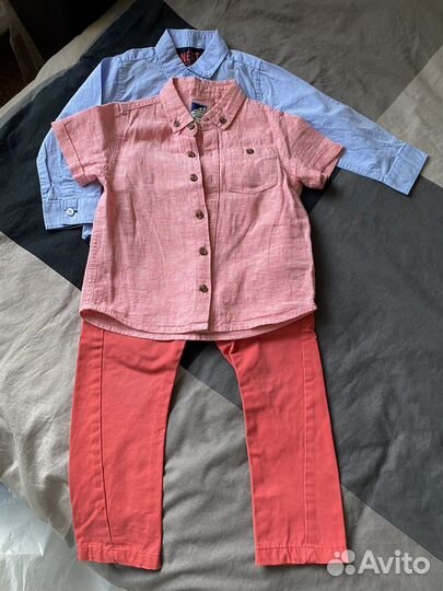 Рубашки и брюки Next 92р