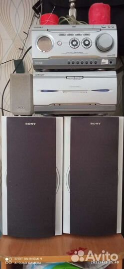 Блочный Музыкальный центр sony mhc